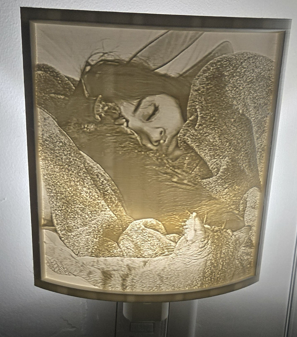 3D Lithophane Nightlight